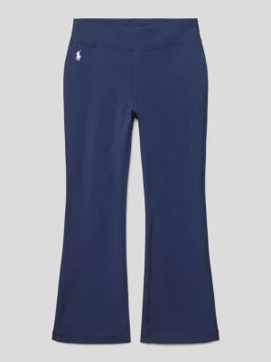 Spodnie dresowe z wyhaftowanym logo Polo Ralph Lauren Kids