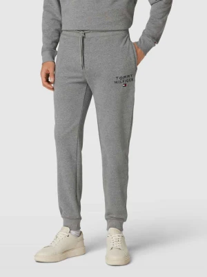Spodnie dresowe z wyhaftowanym logo Tommy Hilfiger