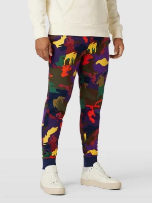 Spodnie dresowe z wzorem na całej powierzchni Polo Ralph Lauren