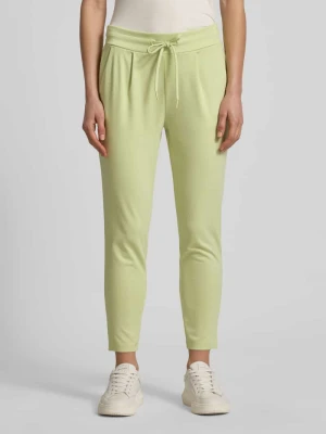 Spodnie dresowe ze ściągaczem w pasie model 'KATE' Ichi