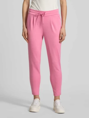 Spodnie dresowe ze ściągaczem w pasie model 'KATE' Ichi