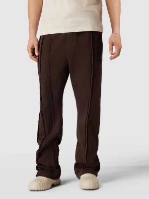 Spodnie dresowe ze szwami inside out model ‘WYSO’ Pegador