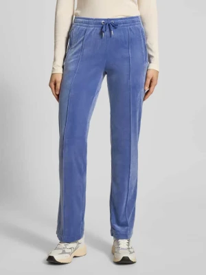 Spodnie dresowe ze szwami podłużnymi model ‘TINA’ Juicy Couture