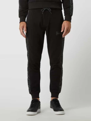 Spodnie dresowe ze wstawkami w kontrastowym kolorze CK Calvin Klein
