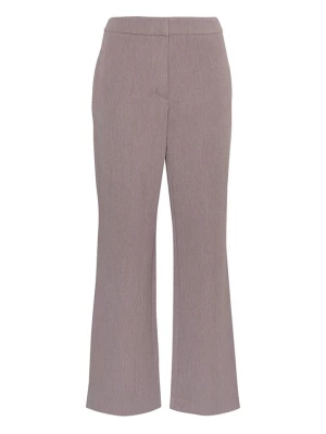 MOSS COPENHAGEN Spodnie "Dyanna" w kolorze jasnobrązowym rozmiar: L