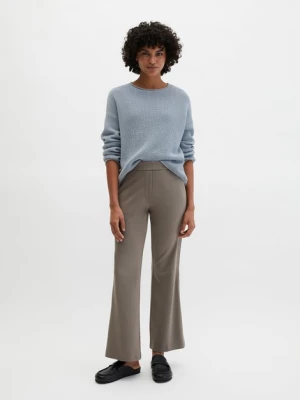 Spodnie dżersejowe model Marthe rozkloszowane Marc O'Polo