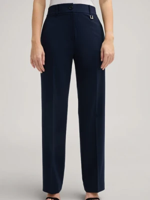 Spodnie dżersejowe w kolorze granatowym Joop