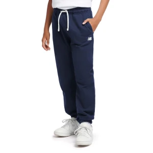 Spodnie dziecięce New Balance LAKB0060NNY - granatowe