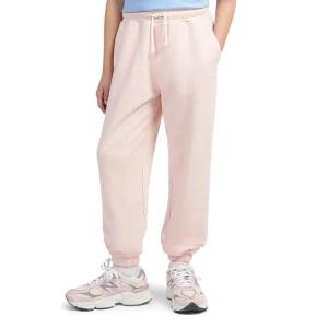 Spodnie dziecięce New Balance LAKG0058PIE - różowe