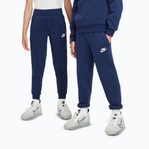 Zdjęcie produktu Spodnie dziecięce Nike Sportswear Club Fleece midnight navy/white Granatowy