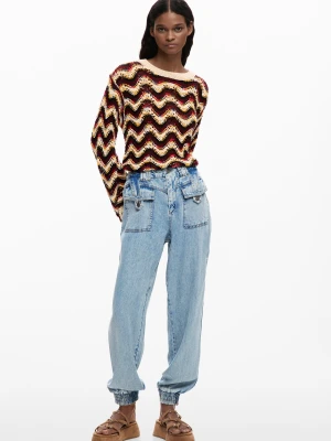 Spodnie dżinsowe jogger Desigual