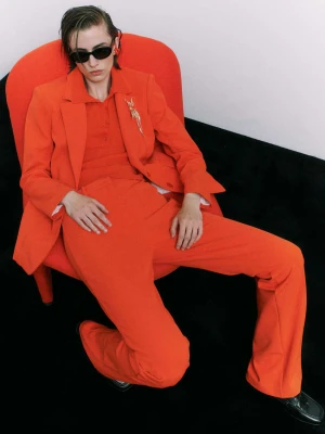 Spodnie dzwony z kieszeniami PATRIZIA PEPE