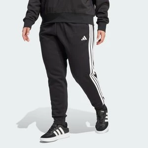 Spodnie Essentials 3-Stripes Fleece Slim (Plus Size) Adidas