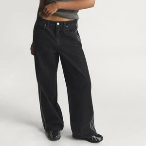 SPODNIE FIREBIRDTRACK PANT DENIM Adidas