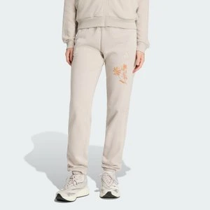 Spodnie frotté z mankietami Essentials z 3 paskami Adidas