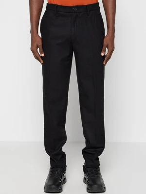 Spodnie garniturowe Armani Exchange czarny