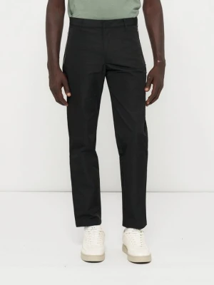 Spodnie garniturowe Armani Exchange czarny