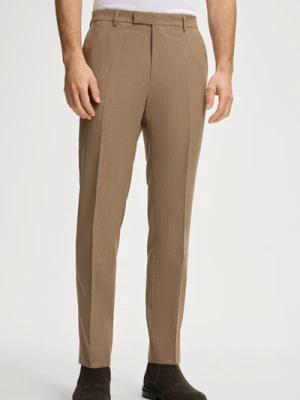 Spodnie garniturowe Blayr w kolorze kamelowym Joop