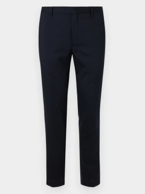Spodnie garniturowe Calvin Klein granatowy