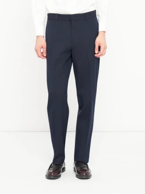 Spodnie garniturowe Emporio Armani niebieski