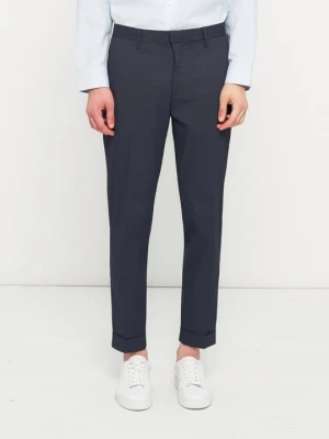 Spodnie garniturowe Emporio Armani niebieski
