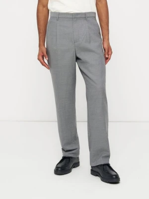 Spodnie garniturowe Emporio Armani szary