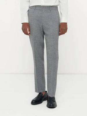 Spodnie garniturowe Michael Kors szary