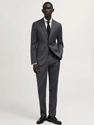 Spodnie garniturowe Milan slim fit szary - Mężczyzna - - MANGO MAN