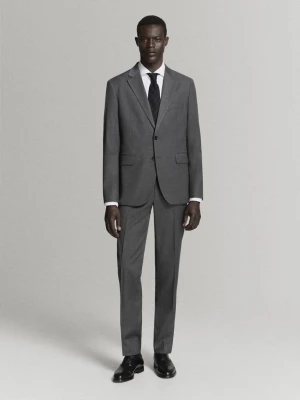 Spodnie garniturowe Milan slim fit szary - Mężczyzna - - MANGO MAN