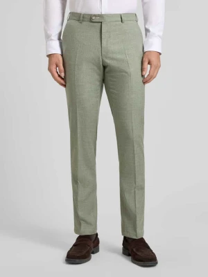 Spodnie garniturowe o kroju moden fit z kanty model 'Sergio' Digel