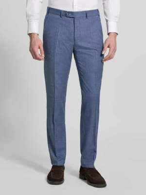 Spodnie garniturowe o kroju moden fit z kanty model 'Sergio' Digel