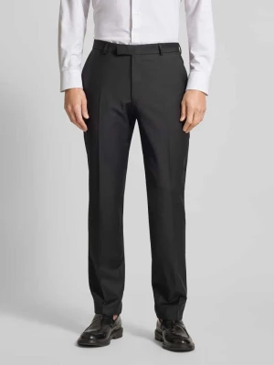 Spodnie garniturowe o kroju modern fit w jednolitym kolorze JOOP! Collection