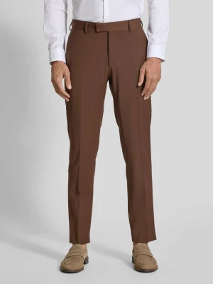 Spodnie garniturowe o kroju regular fit z dodatkiem wełny model „Tenuta” Tiger Of Sweden