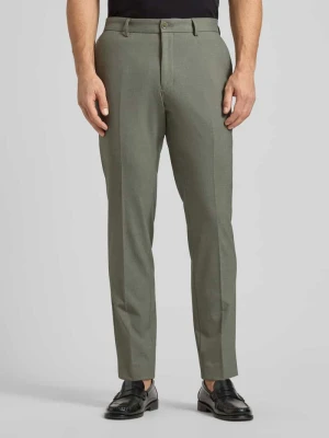 Spodnie garniturowe o kroju regular fit z dodatkiem wiskozy i wełny s.Oliver BLACK LABEL