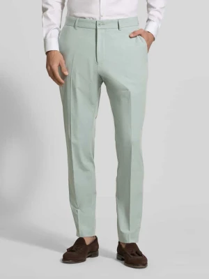 Spodnie garniturowe o kroju regular fit z dodatkiem wiskozy s.Oliver BLACK LABEL