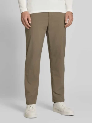 Spodnie garniturowe o kroju regular fit ze szlufkami na pasek model 'HALLS' Selected Homme