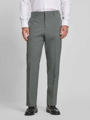 Spodnie garniturowe o kroju slim fit z dodatkiem wełny model 'Awesley' Matinique