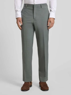 Spodnie garniturowe o kroju slim fit z dodatkiem wełny model 'Awesley' Matinique