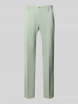 Spodnie garniturowe o kroju slim fit z dodatkiem wiskozy model 'LIAM' Selected Homme