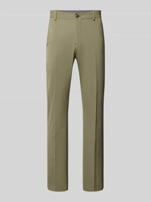 Spodnie garniturowe o kroju slim fit z dodatkiem wiskozy model 'LIAM' Selected Homme
