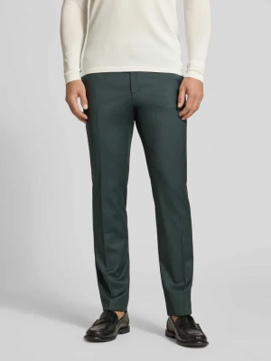 Spodnie garniturowe o kroju slim fit z kantami model 'Move Apollo' Digel