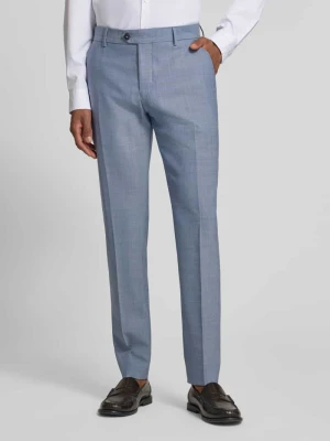 Spodnie garniturowe o kroju slim fit z mieszanki wełny model 'THEO' Selected Homme