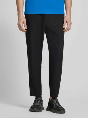 Spodnie garniturowe o kroju tapered fit z łatwego w prasowaniu materiału Model 'T_CONVERT' BOSS Green