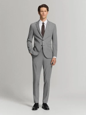Spodnie garniturowe Paris slim fit szary - Mężczyzna - - MANGO MAN