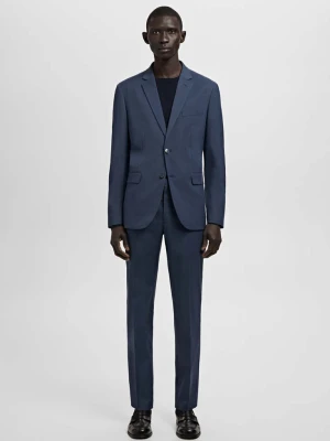 Spodnie garniturowe París super slim fit atramentowy  - Mężczyzna - - MANGO MAN