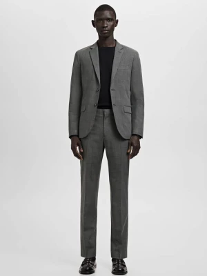 Spodnie garniturowe París super slim fit średni szary - Mężczyzna - - MANGO MAN