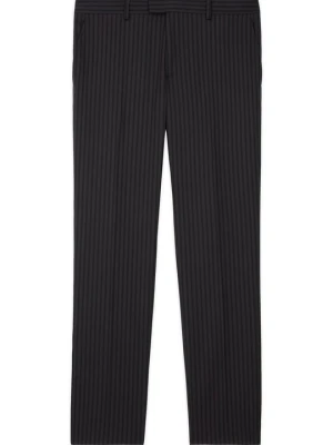 Spodnie garniturowe The Kooples czarny