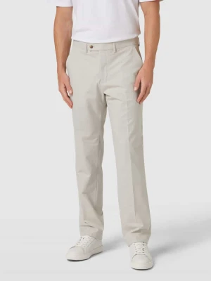 Spodnie garniturowe w kratę Christian Berg Men