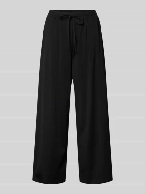 Spodnie garniturowe w kroju regular fit z elastycznym pasem model 'MODICO' Weekend Max Mara