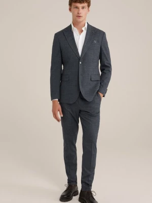 Spodnie garniturowe WE Fashion ciemnoszary